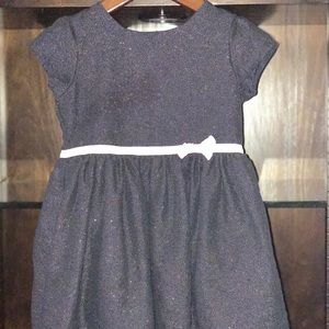 Black sparkle formal dress